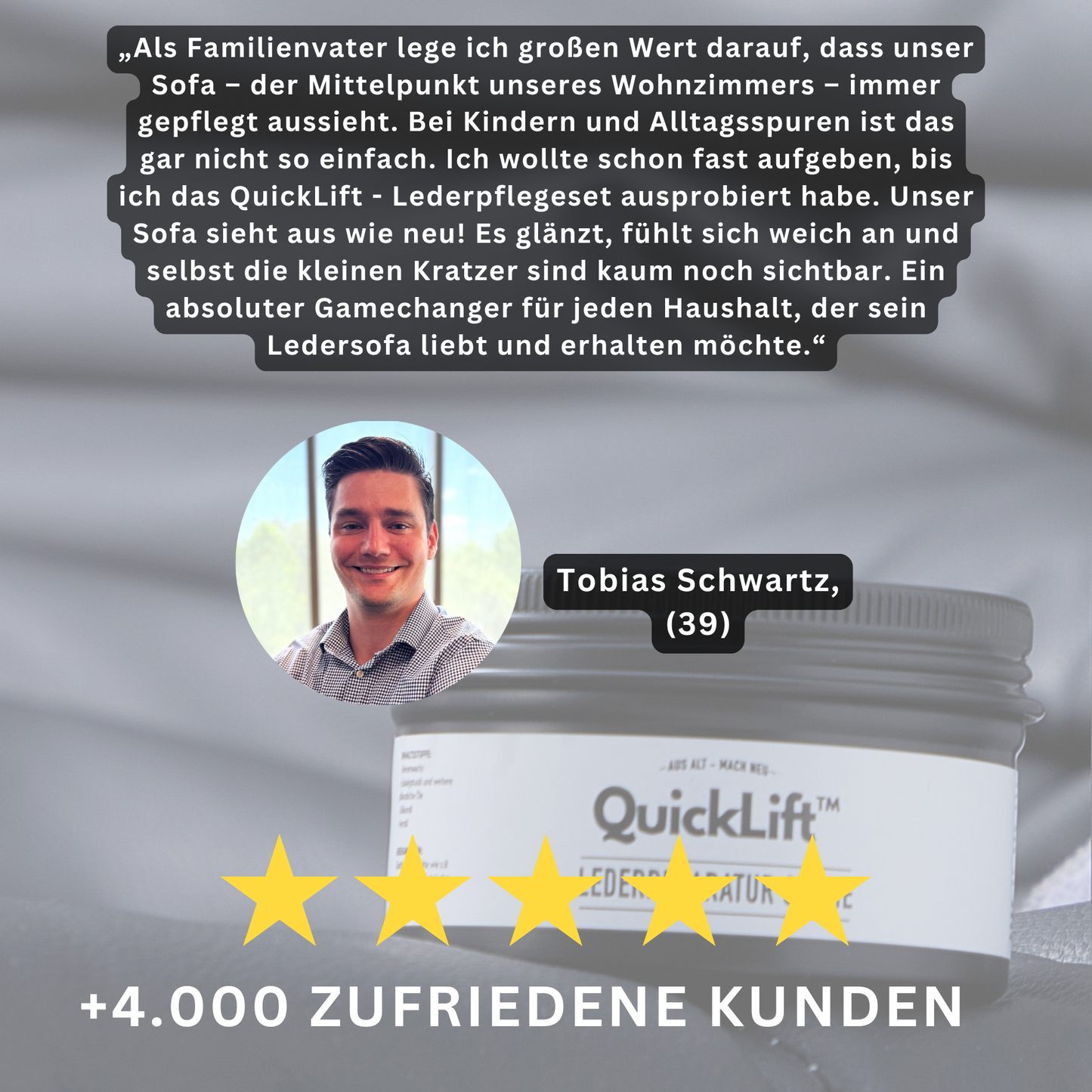 QuickLift™ - Premium Ledercreme